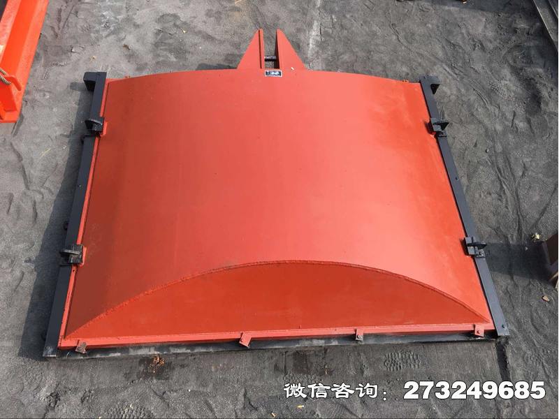 仁化县弧形铸铁拍门